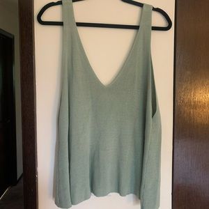 3X knit tank top